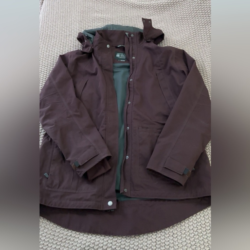 Carhart storm defender, plum purple